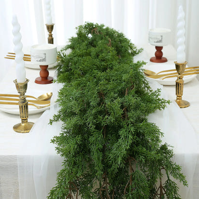 Elegante Weihnachtsgirlande aus Kunstgrün™