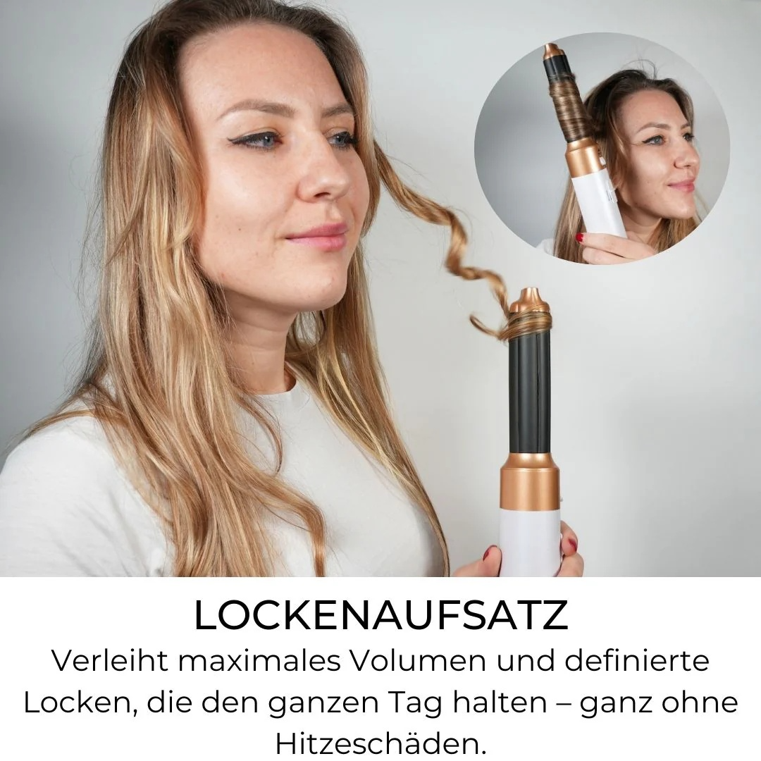 Der ultimative AirStyler für Trocknen, Glätten, Locken und mehr – alles in einem Gerät.