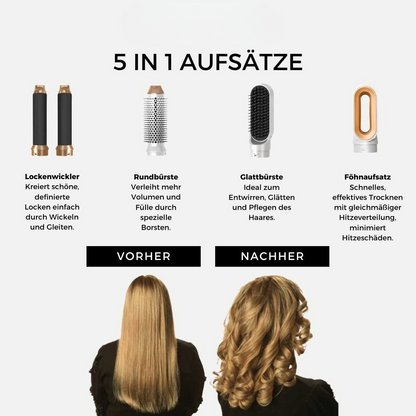 Der ultimative AirStyler für Trocknen, Glätten, Locken und mehr – alles in einem Gerät.