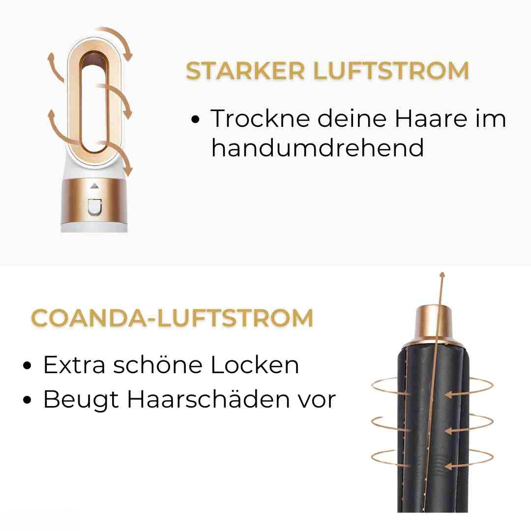 Der ultimative AirStyler für Trocknen, Glätten, Locken und mehr – alles in einem Gerät.
